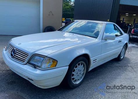 1996 Mercedes-Benz Sl 500 z USA, uszkodzony, nr VIN WDBFA67F8TF139703